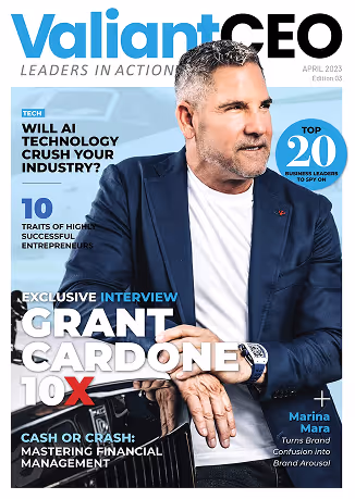 ValiantCEO magazine cover